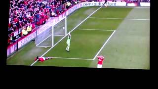 Danny welbeck misses open goal [upl. by Gahan828]