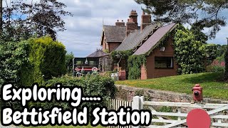 Exploring Bettisfield Railway Station site  Wrexham  Cambrian Railway disused closed station [upl. by Sholley]