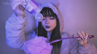 ASMR giving you a warm and cozy bath because you stink 🧼💆‍♀️🫧 [upl. by Colyer]