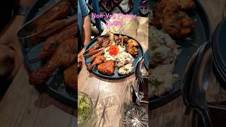 NonVeg Platter of Sardar ji Family Restaurant Raja Garden wale  foodlover delhi [upl. by Hanan]