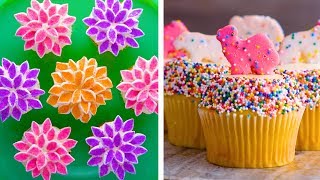 12 Amazing Cupcake Decorating Hacks to Make You Look Like a Pro  Dessert Recipe Ideas by So Yummy [upl. by Ime33]