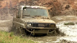 Salon du 4x4 ► ToutTerrain dans la boue  OffRoad in Mud 👈 Taisnières 2017 [upl. by Amesari]