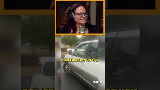 Crazy Lady Flees Scene of Car Crash [upl. by Pope880]