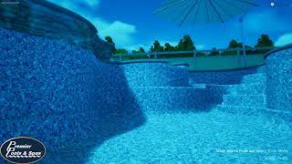 Casby Family Pool Premier Pools and Spas 91423 [upl. by Ahola]