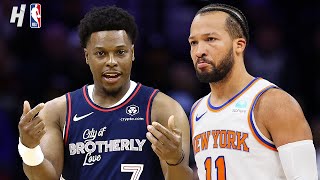 New York Knicks vs Philadelphia 76ers  Full Game Highlights  February 22 2024  202324 Season [upl. by Araas834]