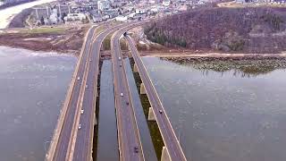 Drone flights before the river ices up [upl. by Yznel473]