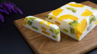 Joghurt Kiwi und Orange Sie werden überrascht sein Schnell und lecker [upl. by Atikcir]