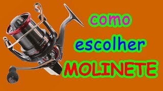 como ESCOLHER MOLINETE para pesca de praia [upl. by Ailat]