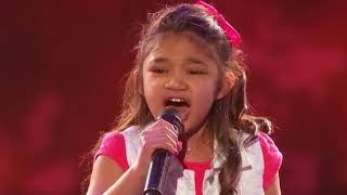 angelica hale sings girl on fire lyrics [upl. by Nnylatsyrk296]