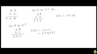 CRYP v1 Multiplication cryptarithms [upl. by Sharity]