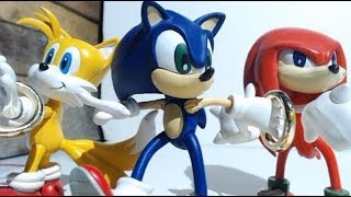 Figure Review Resaurus Sonic Tails and Knuckles Series 1 [upl. by Ahsieken434]