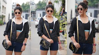 Payal Rajput Exclusive Viusals At Hyderabad  Actress Payal Rajput Hot Looks  TFPC [upl. by Vernor]