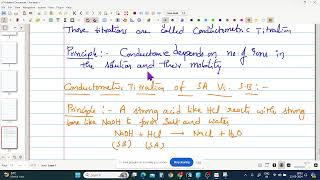 Conductometric Titration and Potentiometric titration Revision R23  Regulation Applied Chemistry [upl. by Eissak]