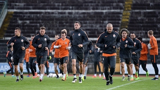 Shakhtar in Portugal Morning session 13022017 [upl. by Omidyar]