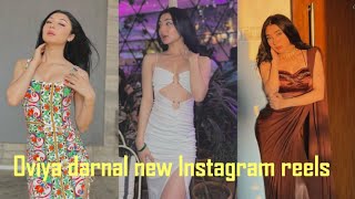 New Trending Instagram reels video  famous tik toker oviya darnal new Instagram reels video [upl. by Adlog]