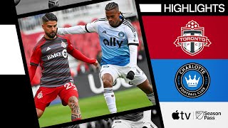 Toronto FC vs Charlotte FC  Another Insigne GOLAZO  Full Match Highlights [upl. by Kelton]