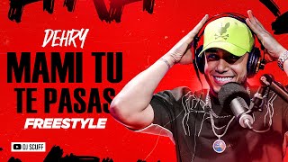 MAMI TU TE PASAS FREESTYLE  DEHRY ❌ DJ SCUFF [upl. by Lula]