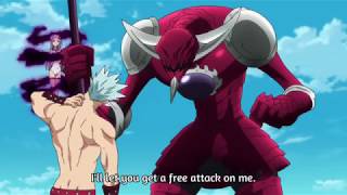 Ban vs Galand Full Fight  Ban Best Fight  Nanatsu no taizai [upl. by Markos]