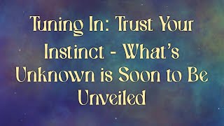 Tuning In Trust Your Instinct  What’s Unknown is Soon to Be Unveiled [upl. by Tare]