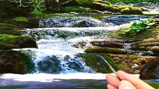 Painting a Waterfall  Episode 218 [upl. by Alsi]