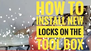 How to repair and replace your locks on your toolbox or utility truck [upl. by Gemma843]