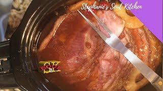 An Easy Way To Cook Ham In A Slow Cooker [upl. by Mulry]