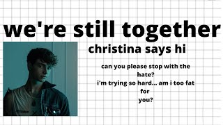 corbyn and christina are STILL TOGETHER l Tate being problematic l hate towards corbyn GONE TOO FAR [upl. by Hilton]