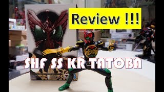 REVIEW  SHF SHINKOCCHOUSEIHOU KAMEN RIDER OOO Tatoba combo INDONESIA [upl. by Mukerji]