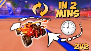 How To Properly Rotate On 2s  Rocket League Tips In 2 Minutes [upl. by Dionis]