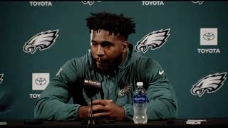 EAGLES Bryce Huff on Vic Fangio defense [upl. by Moia301]