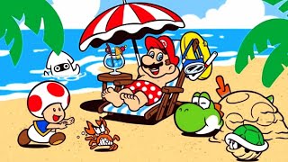 Jolly Nintendo tunes by the beach 😎🏄🌴 [upl. by Hanikas]