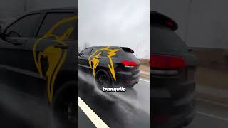 Esta es la JEEP GRAND CHEROKEE TRACKHAWK coches autos jeep grandcherokee trackhawk hellcat [upl. by Nnylekoorb721]