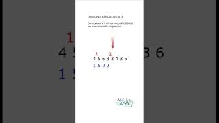 💥 💥 Aprende PSICOTÉCNICOS en 60 segundos 💥 💥 ⇨ Dividir rápido entre 3 [upl. by Cannell]