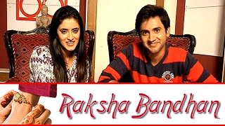 Mishkat And Mihika Celebrate Raksha Bandhan [upl. by Harbird]