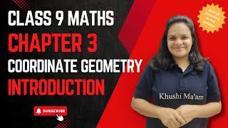 Class9th Maths Ch 3 Introduction to Coordinate Geometry class9 coordinategeometry khushimaam [upl. by Dranyer105]