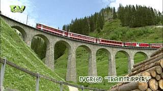 Swiss Railways  RhB  DisentisMustèr  Oberalp [upl. by Einuj]