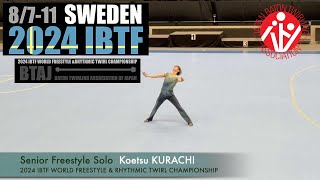 2024 IBTF Sr Solo Koetsu KURACHI [upl. by Roderick]