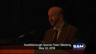 Southborough Special Town Meeting May 22 2018 [upl. by Atem]