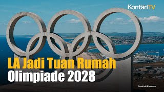 Olimpiade Paris Berakhir Los Angeles Bersiap Jadi Tuan Rumah Olimpiade 2028  Kontan News [upl. by Dittman906]