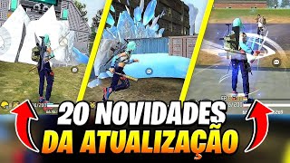 20 NOVIDADES DA PRÓXIMA ATUALIZAÇÃO DO FREE FIRE EM 2024 [upl. by Klehm]