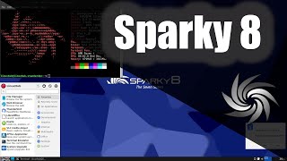 Sparky Linux 8  Installation and First Look [upl. by Ecirted383]