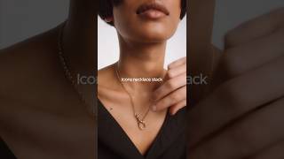 Curating an Icons necklace stack is as easy as it looks jewelry [upl. by Malvino904]