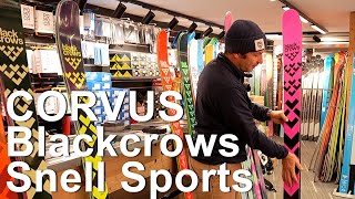 Ski CORVUS Big Mountain Skis blackcrows Snell Sports ChamonixMontBlanc montagne piste hors pistes [upl. by Halli475]