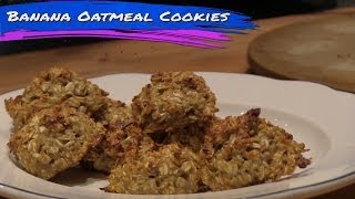 Protein Banana Oatmeal Cookies Recipe [upl. by Joice666]