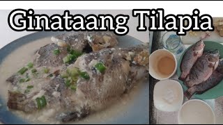 GINATAANG TILAPIA  Ingredients amp Procedure [upl. by Animrelliug]