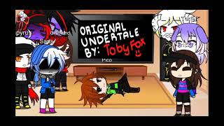 FnF  UT reacts to ULB vs GBF Credits to revolveranimations [upl. by Gnilhsa300]