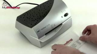 GBC HeatSeal H110 Pouch Laminator Demo  18009444573 [upl. by Rebmeced]