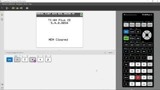 TI84 basis Hoe RESET ik mijn rekentoestel [upl. by Ahsaekal]