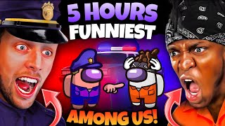 5 HOURS OF SIDEMEN AMONG US TO FALL ASLEEP FUNNIEST VIDEOS [upl. by Unni]