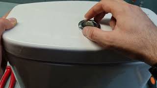 How to open change disassemble a Roca cistern cover tank lid  wc [upl. by Atsugua]